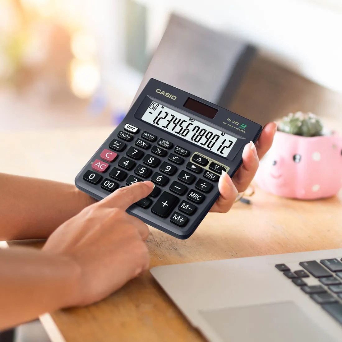 Casio MJ 120D Calculator view 4